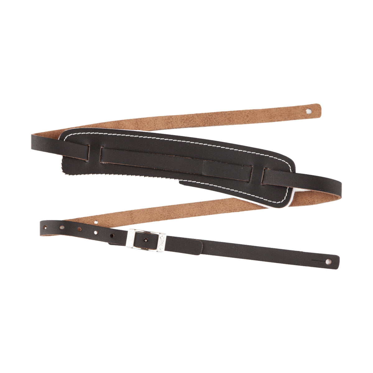 Fender Standard Vintage Strap Black Leather