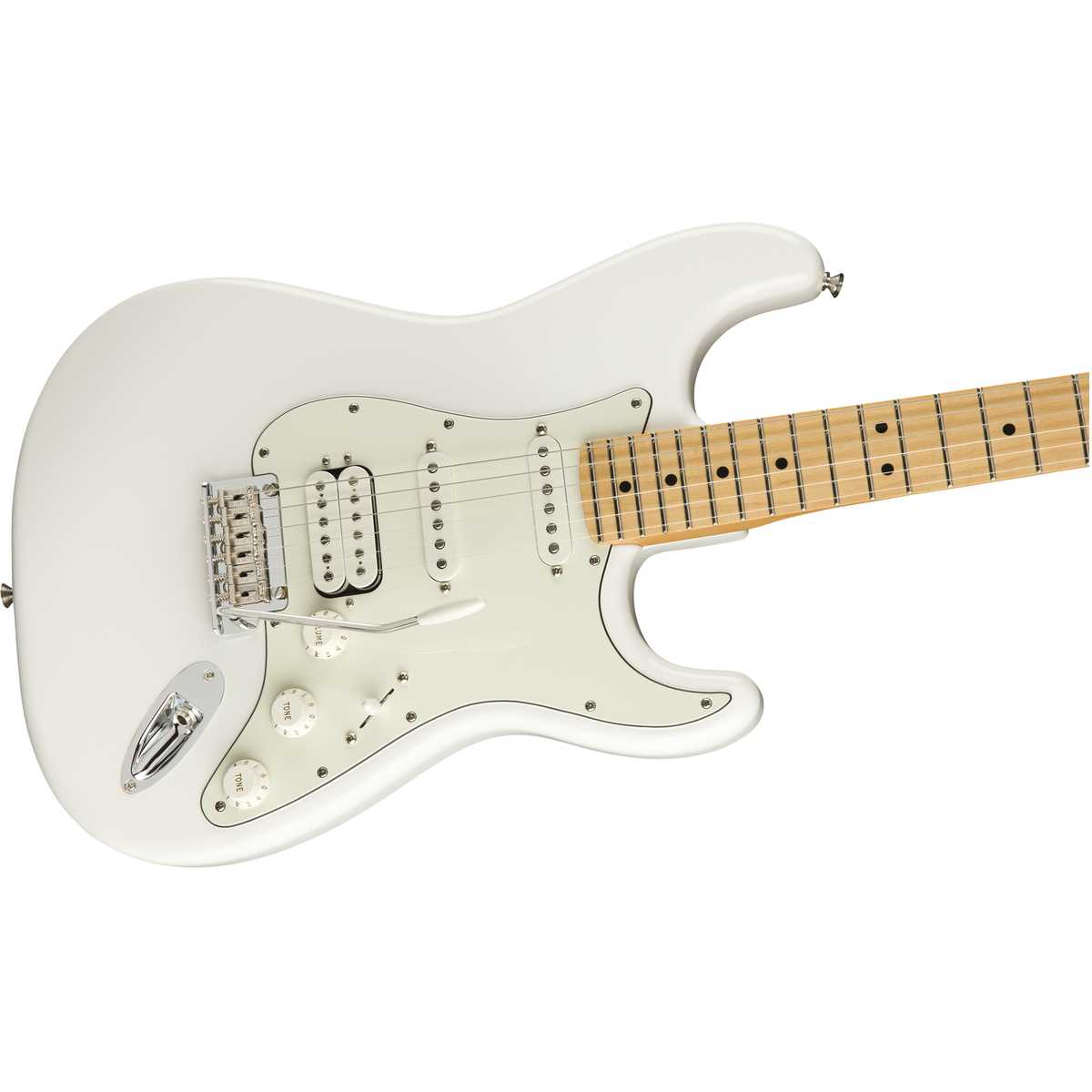 Fender Stratocaster Electric Guitar Player Series HSS Polar White