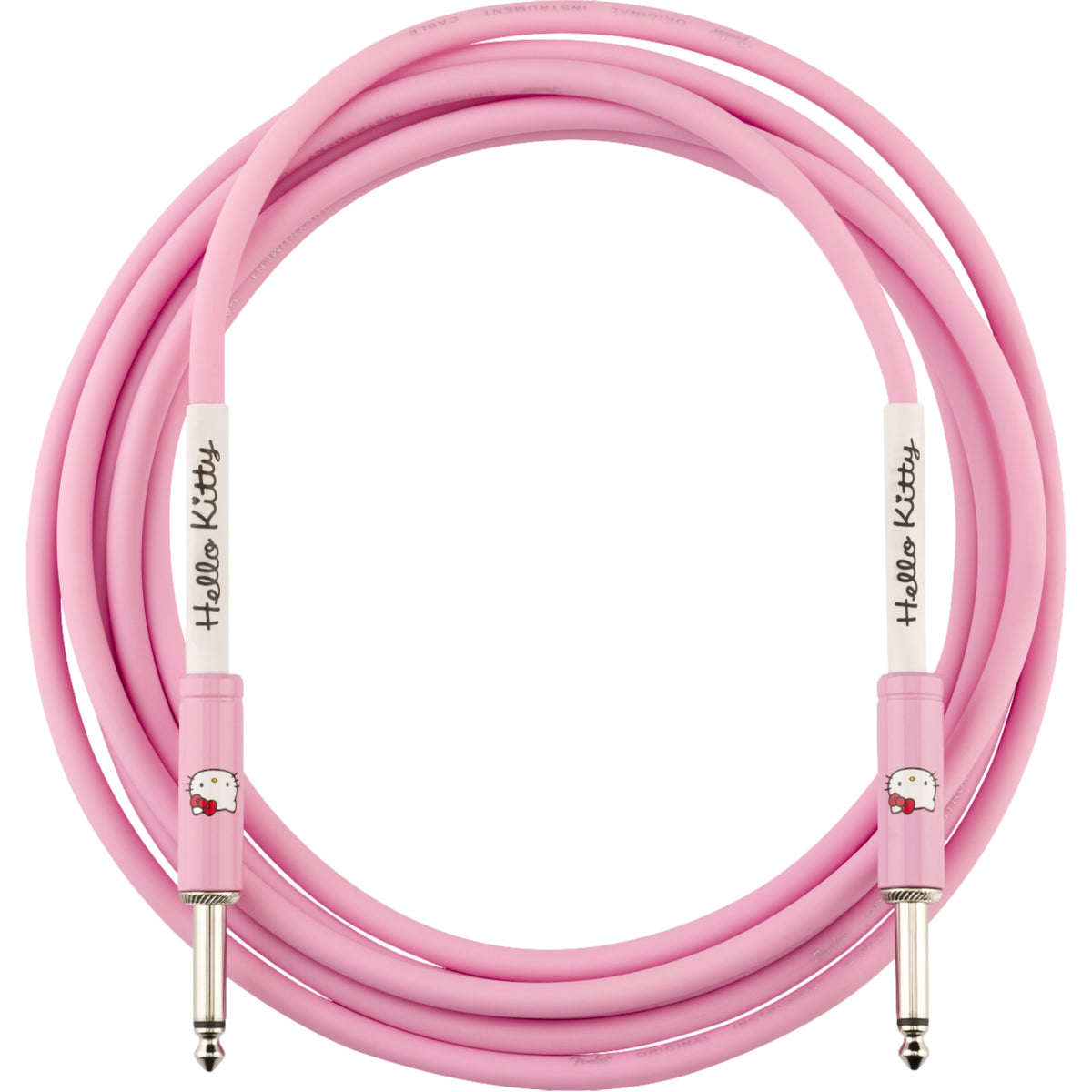 Fender x Hello Kitty 10 Instrument Cable Pink