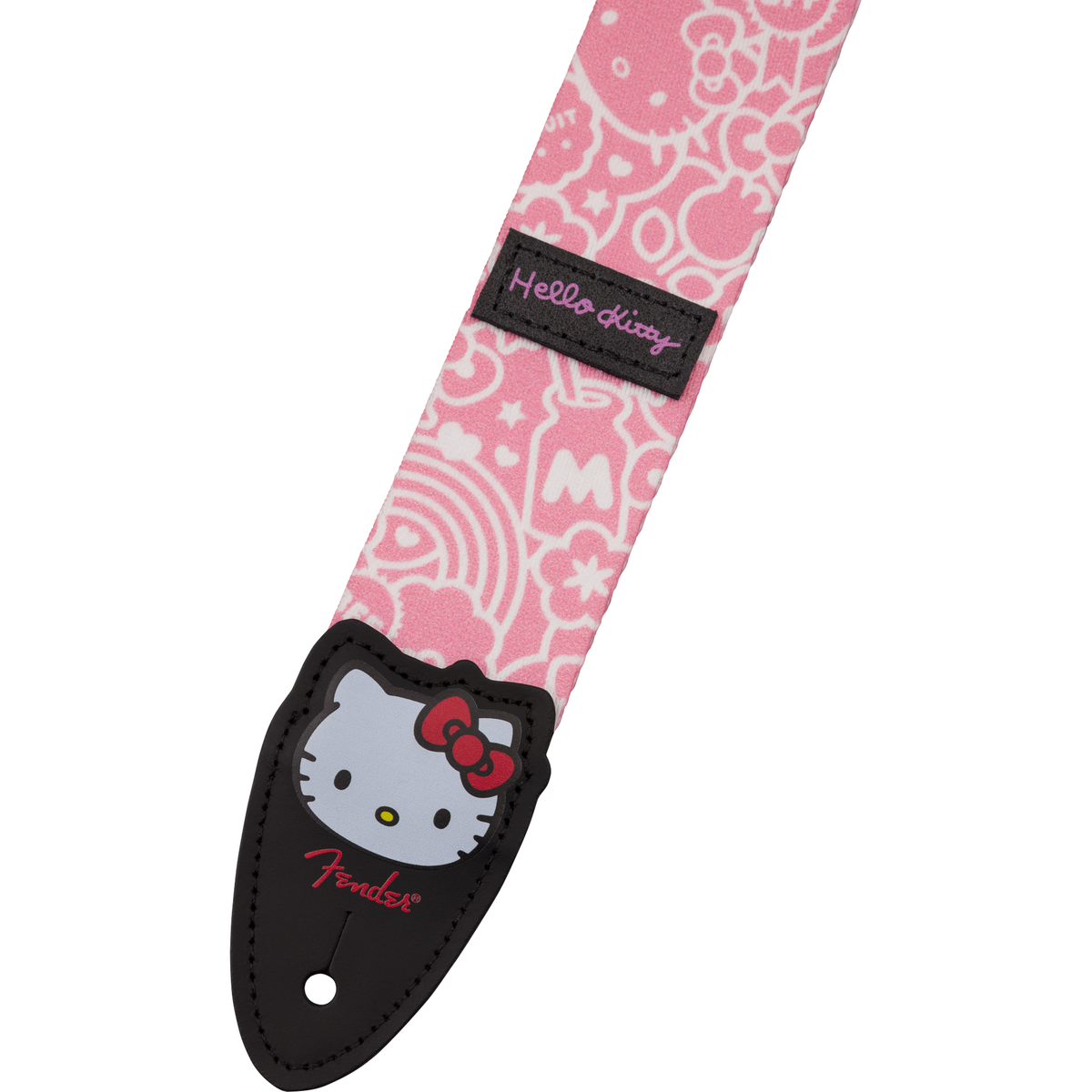 Fender x Hello Kitty Polyester Strap Pink