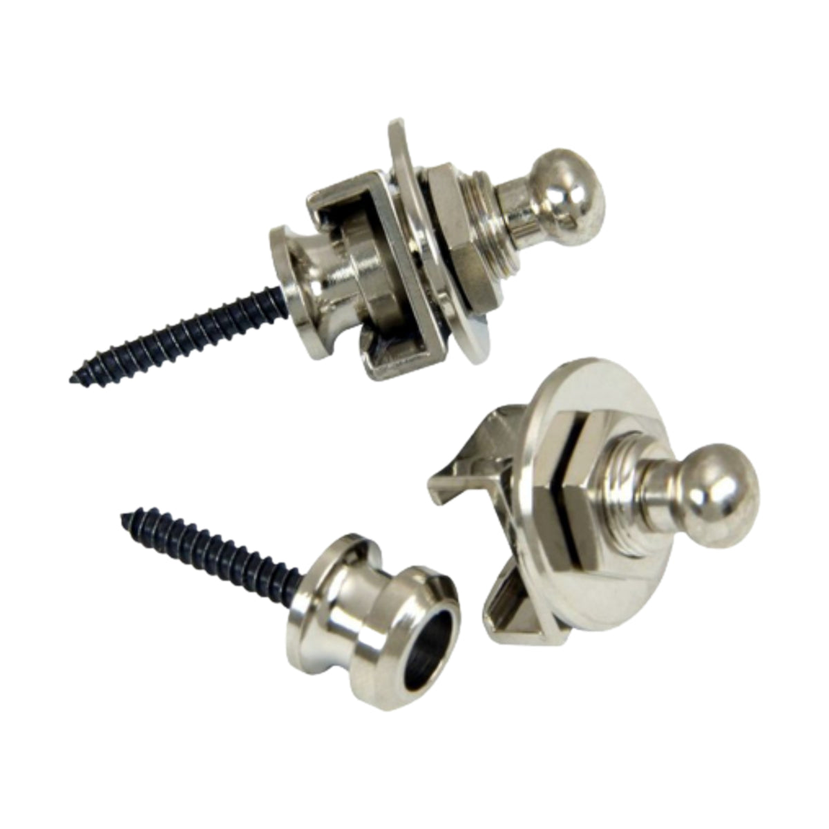 Forge SL-100 Strap Locks Chrome Set of 2