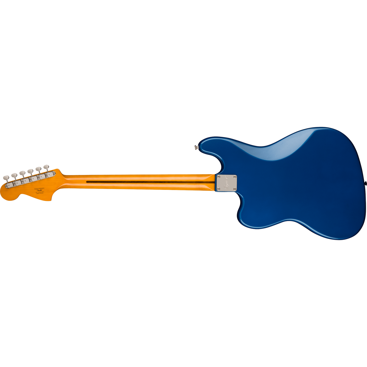 FSR Squier Classic Vibe Bass VI Laurel Fingerboard Parchment Pickguard Matching Headstock Lake Placid Blue