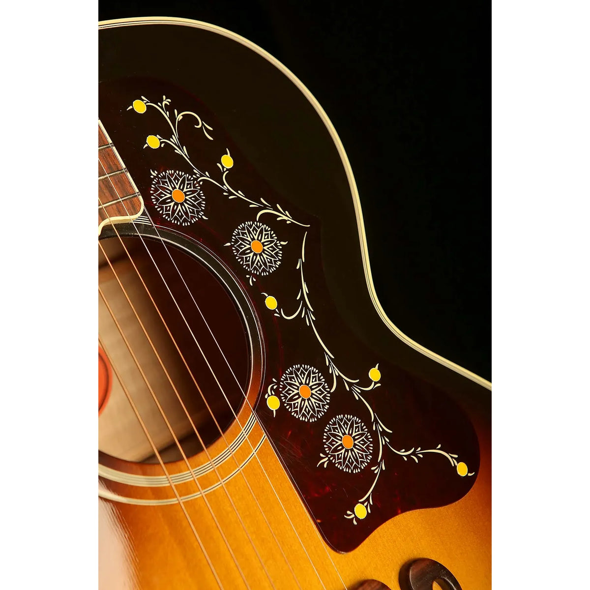 Gibson SJ-200 Original Vintage Sunburst with Pickup and Hard Case