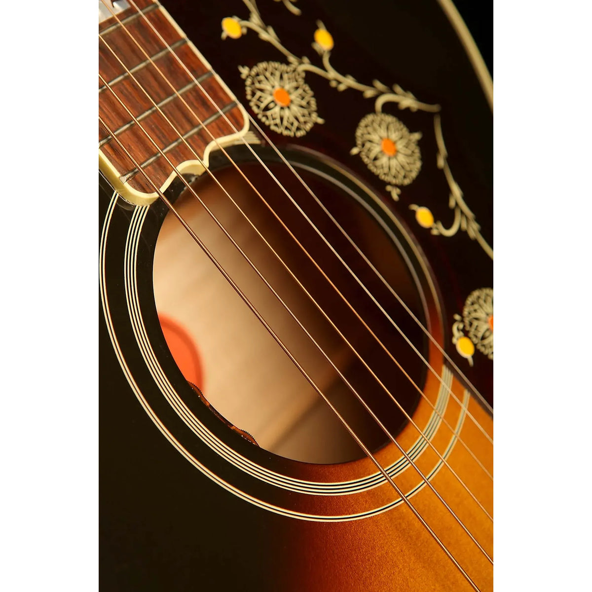 Gibson SJ-200 Original Vintage Sunburst with Pickup and Hard Case