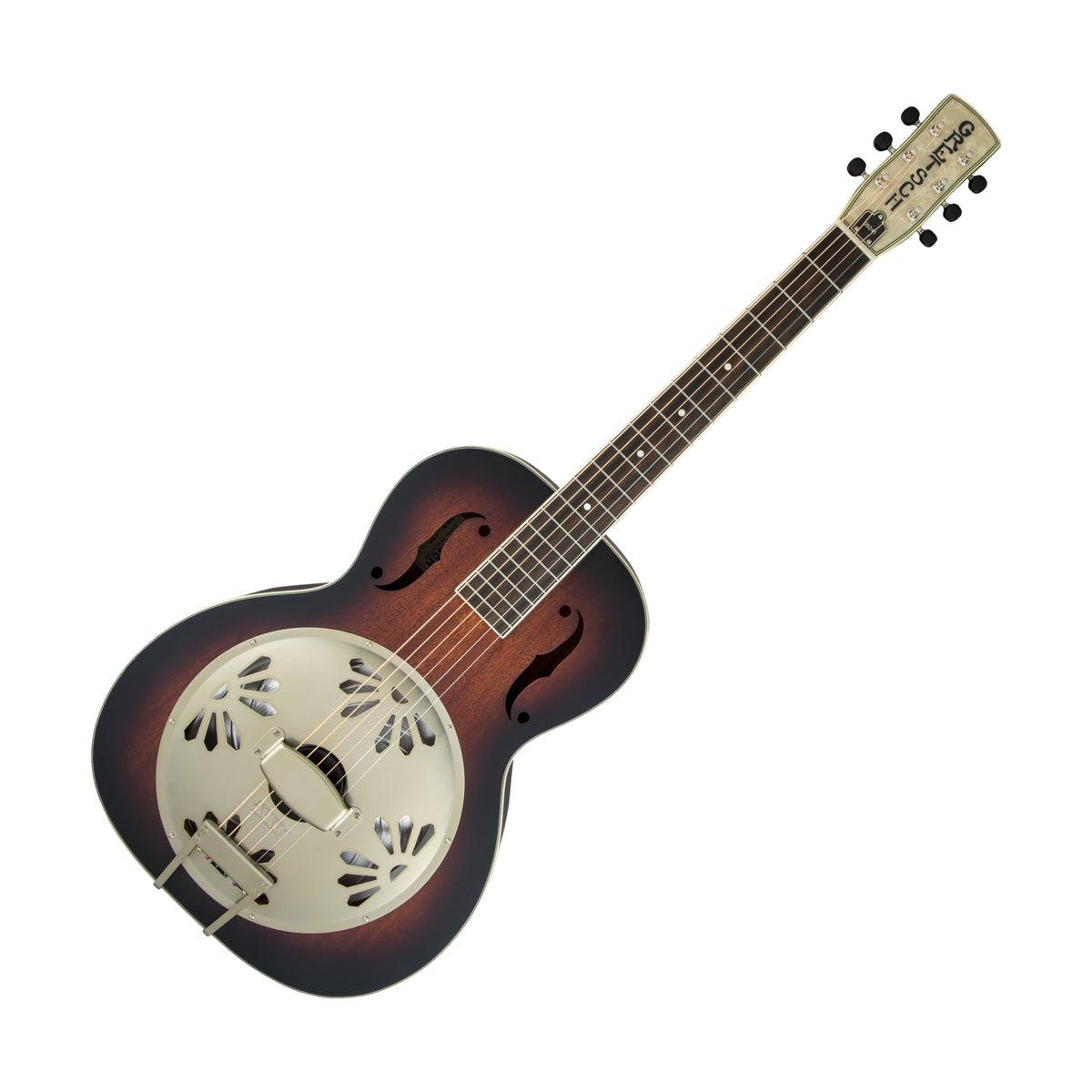 Gretsch G9241 Alligator Biscuit Round-Neck Resonator Guitar 2 Color Sunburst