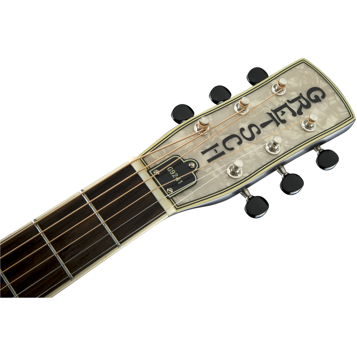 Gretsch G9241 Alligator Biscuit Round-Neck Resonator Guitar 2 Color Sunburst