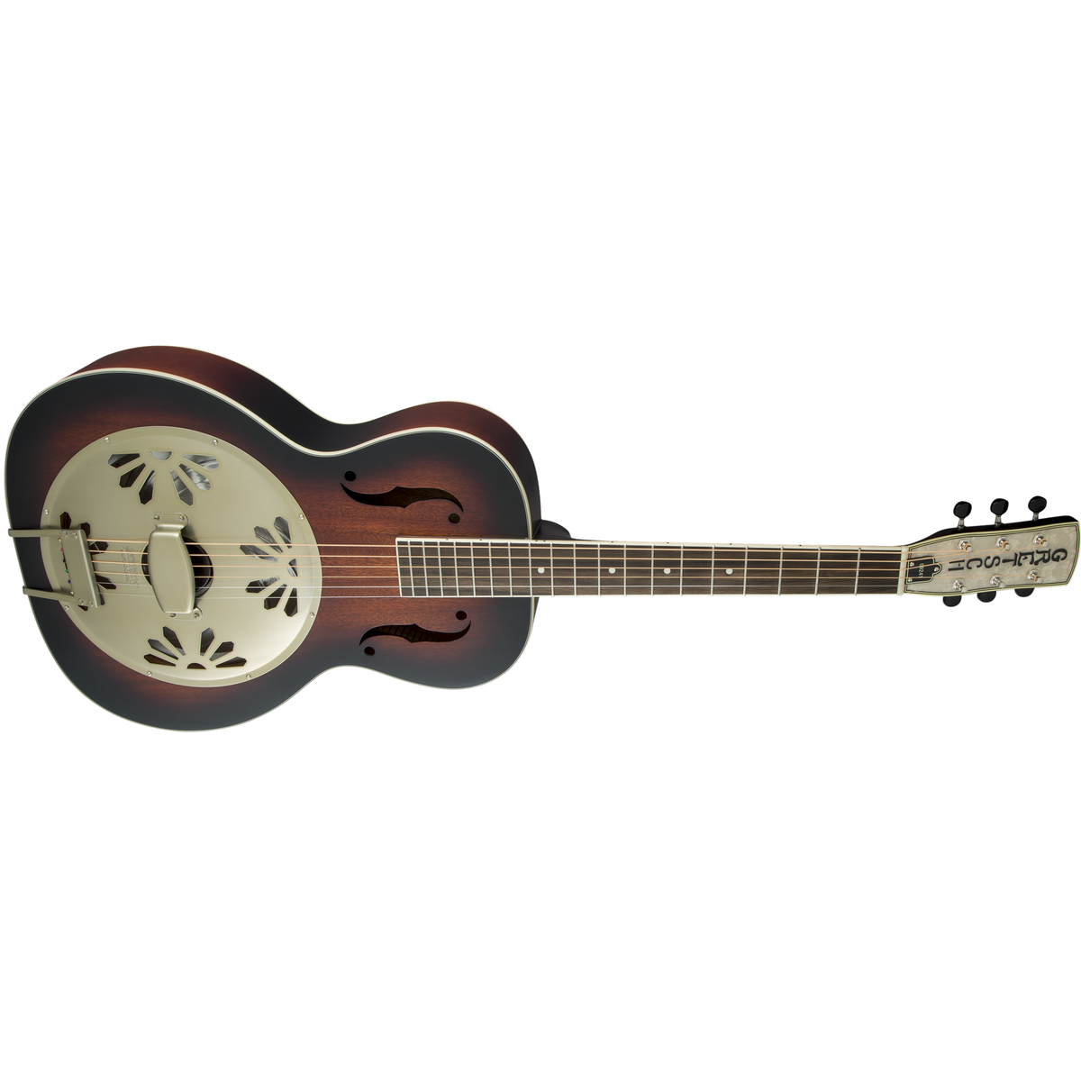 Gretsch G9241 Alligator Biscuit Round-Neck Resonator Guitar 2 Color Sunburst