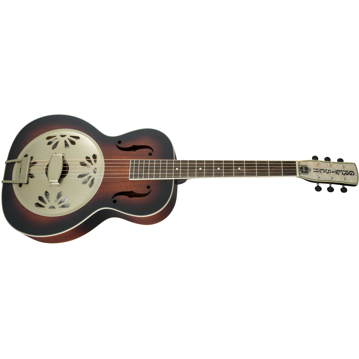 Gretsch G9241 Alligator Biscuit Round-Neck Resonator Guitar 2 Color Sunburst