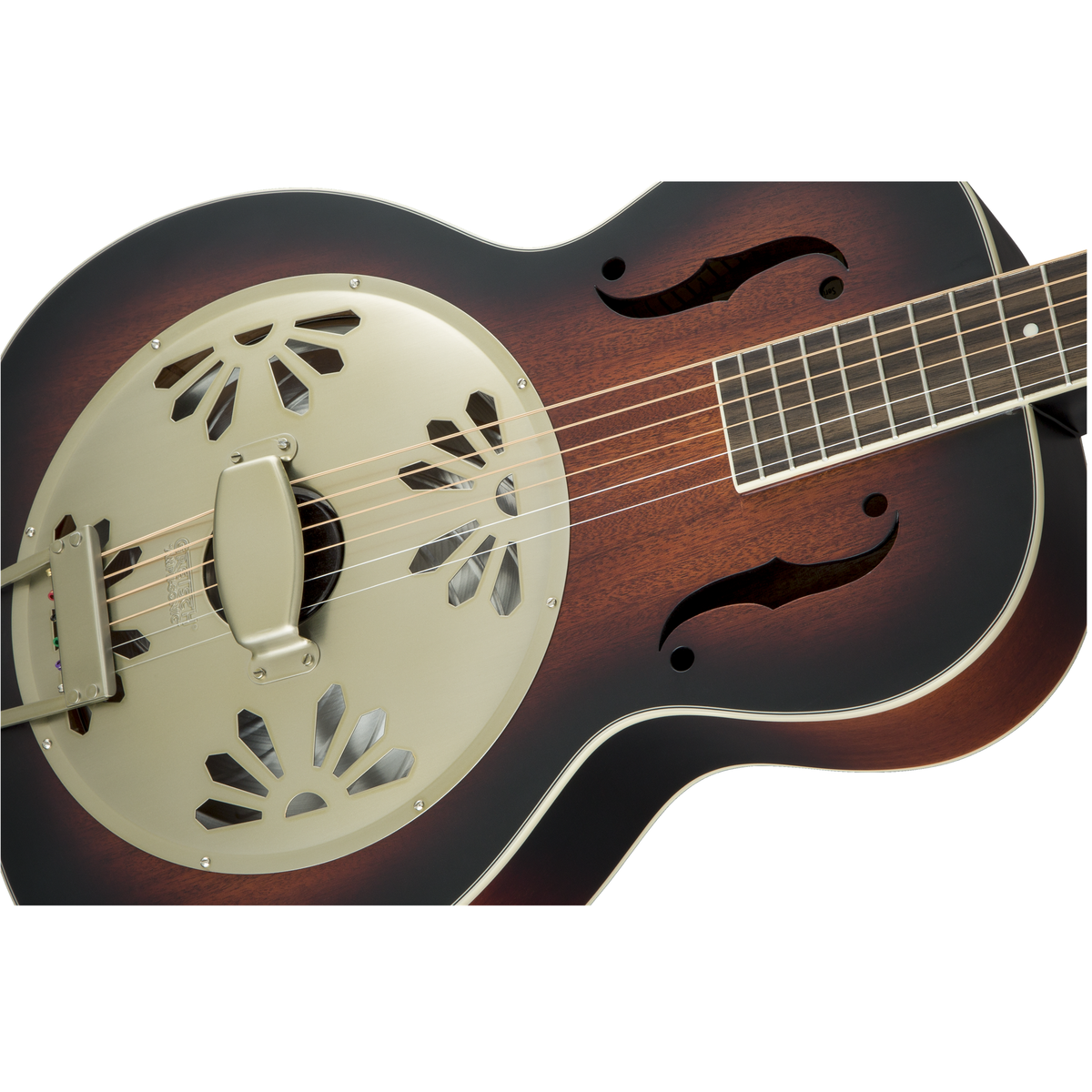 Gretsch G9241 Alligator Biscuit Round-Neck Resonator Guitar 2 Color Sunburst