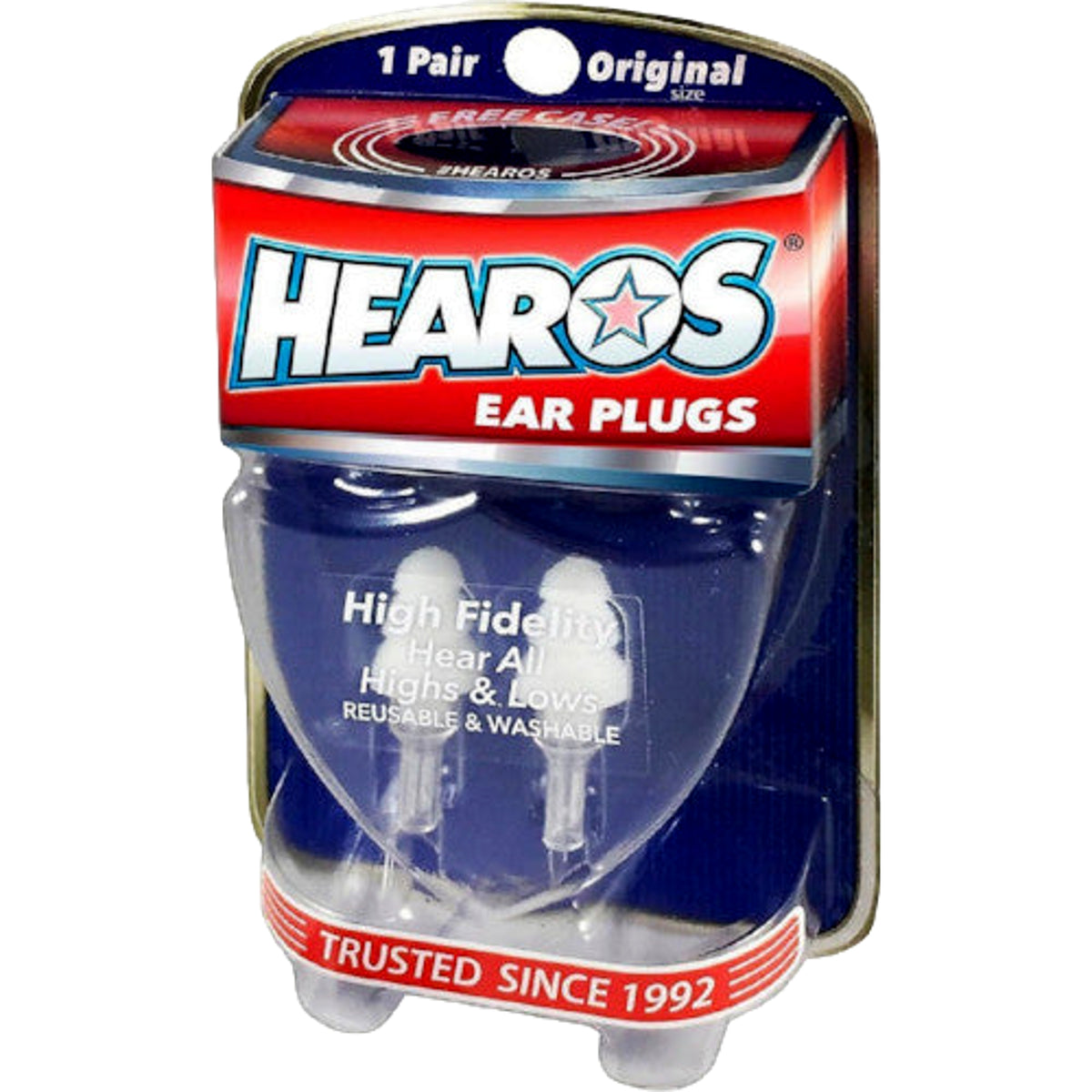 HEAROS High Fidelity Ear Plugs - 1 pair