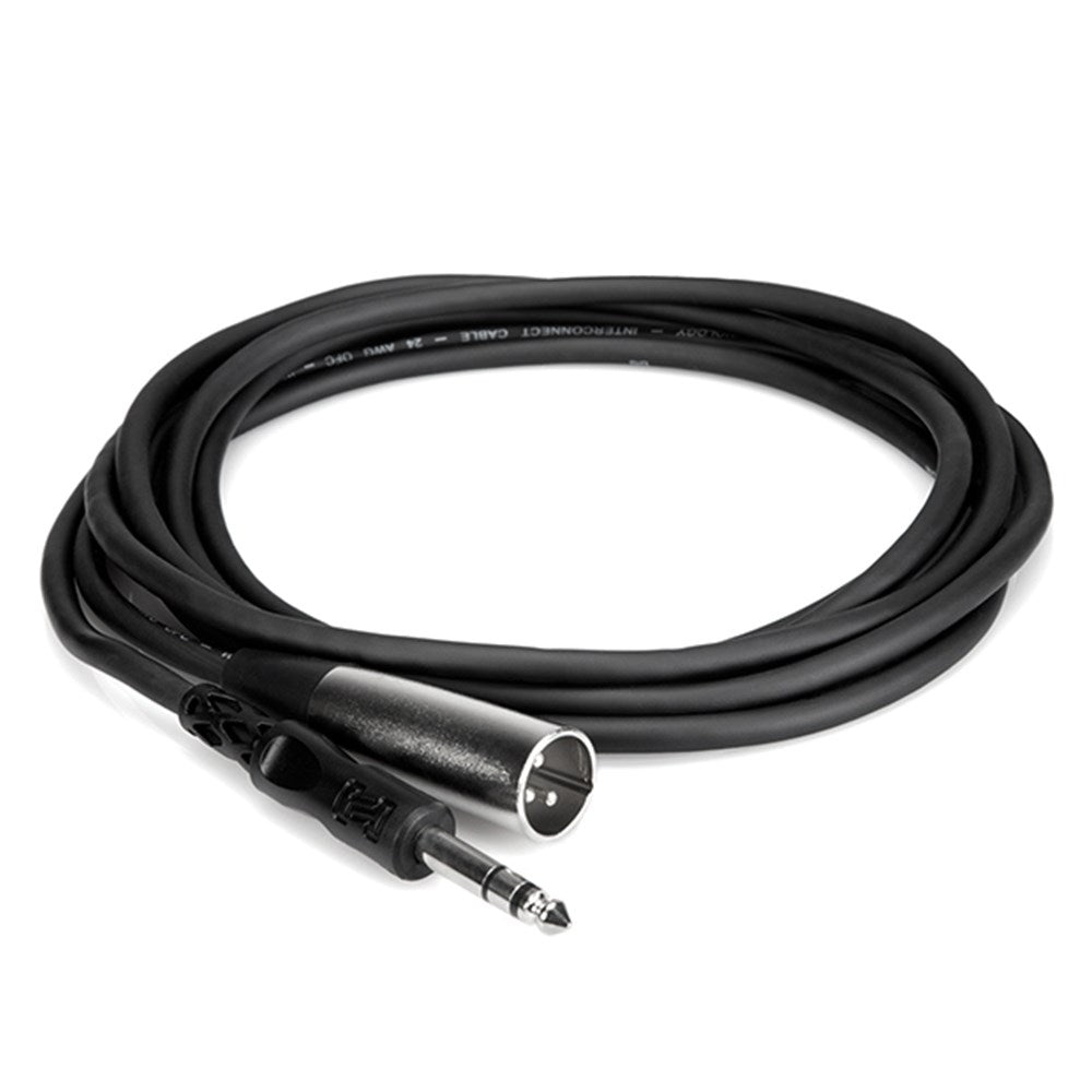Hosa 1/4 Inch TRS to XLR Male 5ft Balanced Interconnect Cable