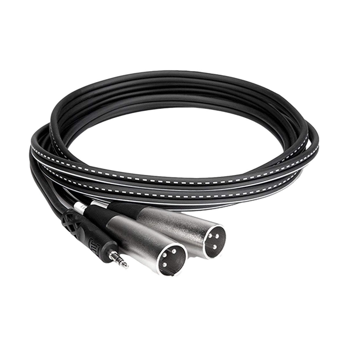 Hosa CYX403M Stereo Breakout 3.5mm TRS to Dual XLR3M 3m Cable