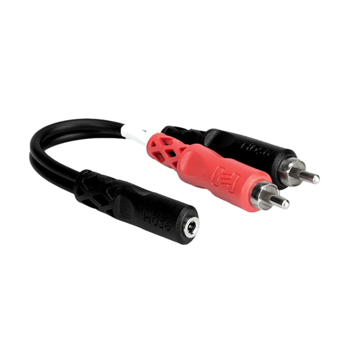 Hosa Stereo Breakout 3.5 mm TRSF to Dual RCA