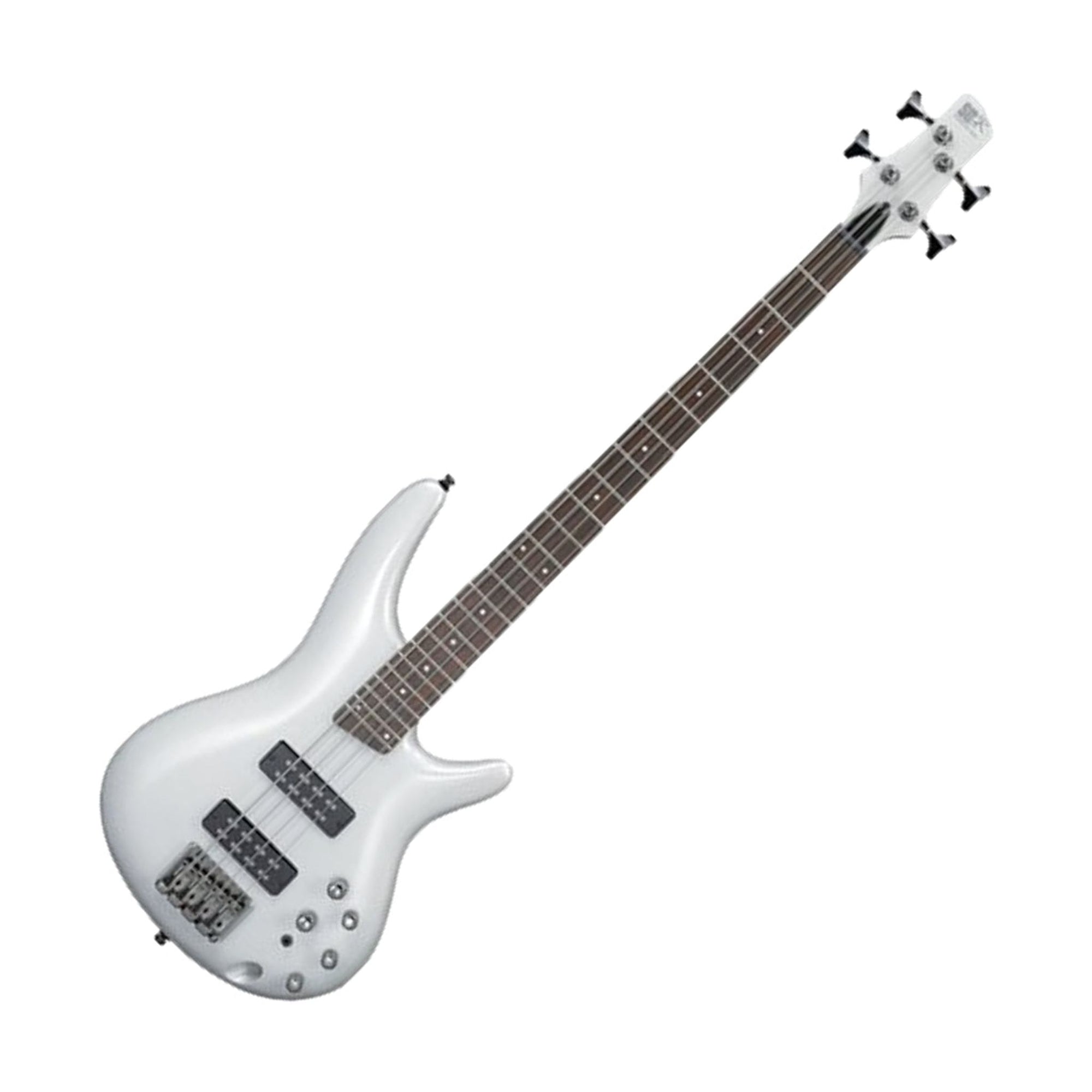 The Ibanez SR300E PW Bass Guitar continues to excite with its smooth, fast neck, lightweight body, and perfectly matched electronics.