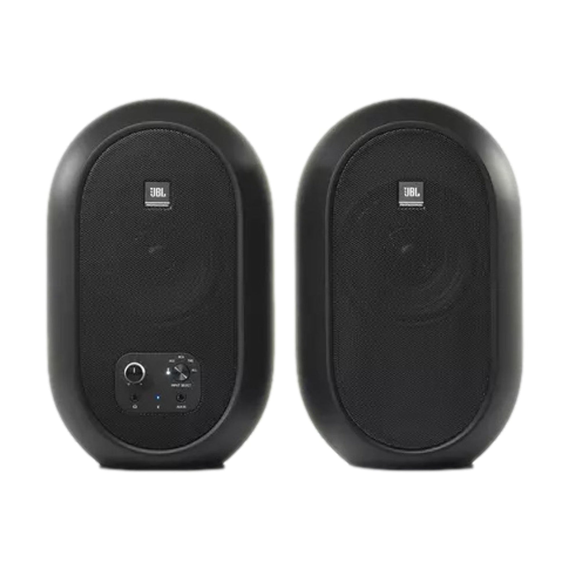 JBL 104-BT compact reference monitors with Bluetooth, the newest models in the 1 Series line, draw from seven decades of JBL Professional engineering to deliver the truest, most accurate sound in their class.