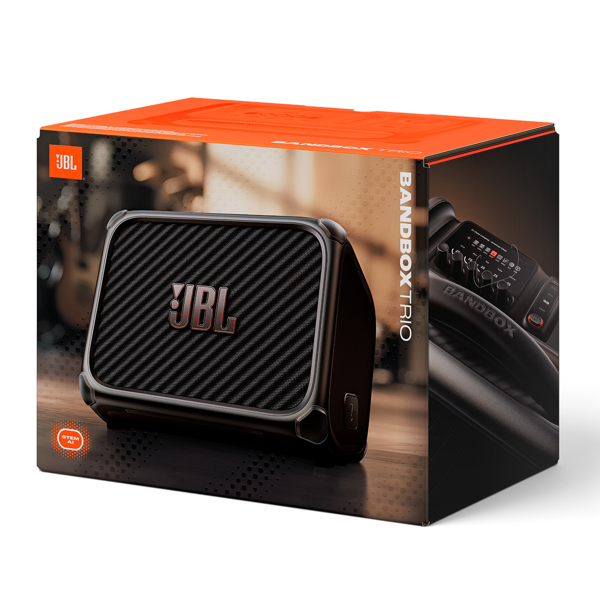 JBL BandBox Trio Portable AI-Powered Practice Amplifier