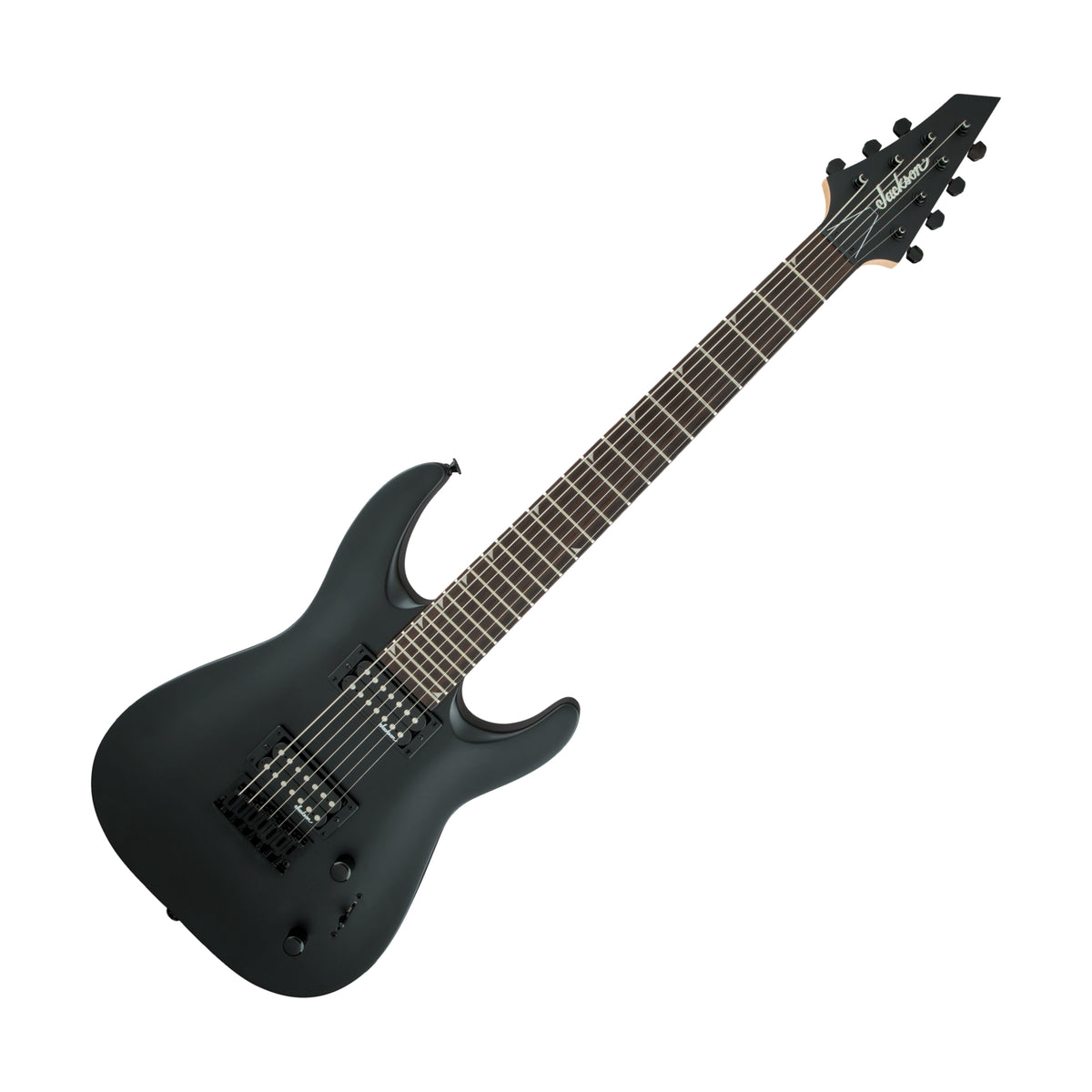 Jackson JS Series Dinky Arch Top JS22-7 DKA HT Electric Guitar Satin Black
