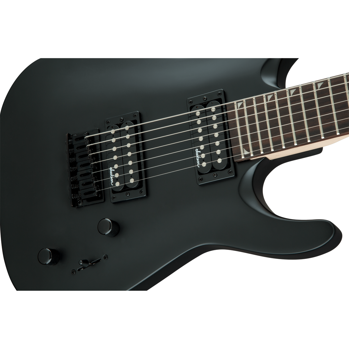 Jackson JS Series Dinky Arch Top JS22-7 DKA HT Electric Guitar Satin Black