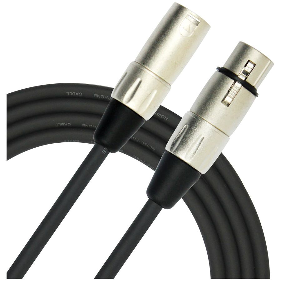 Kirlin 10ft Microphone Cable Black
