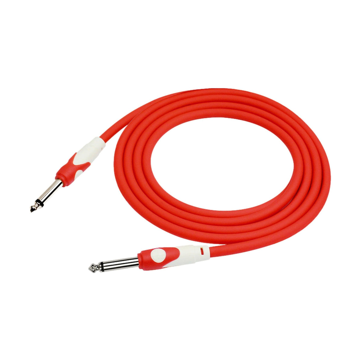 Kirlin 20ft Guitar Cable Red