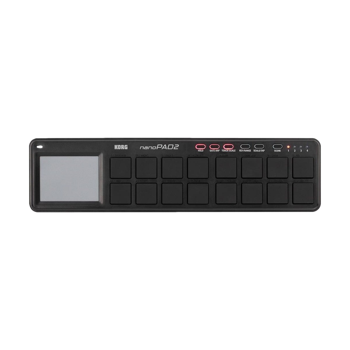 Korg NanoPad 2nd Gen Portable MIDI Pad Controller Black