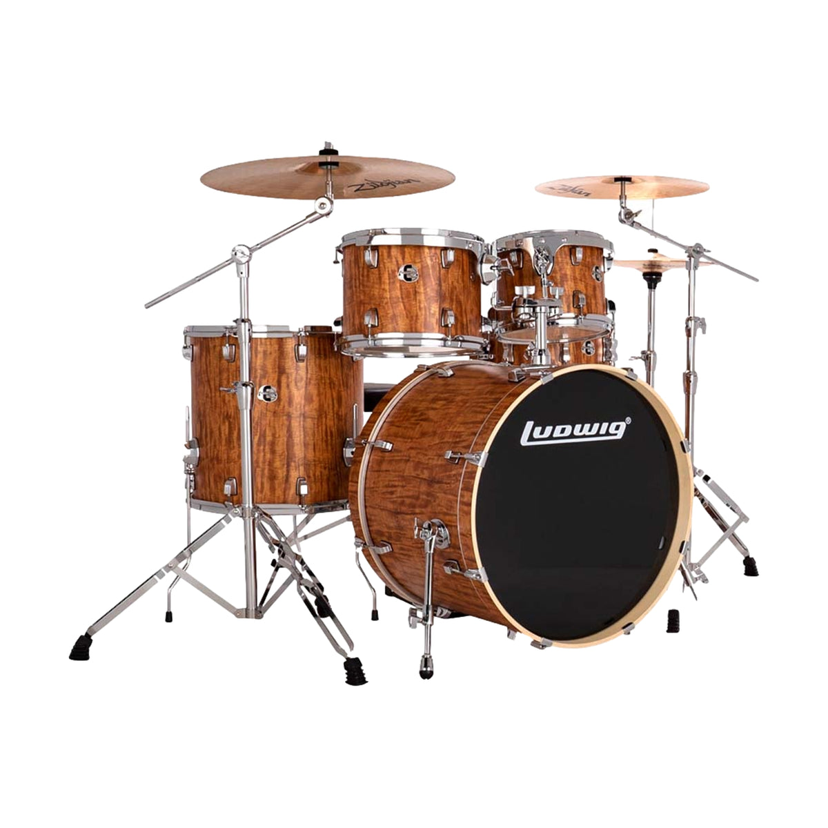 Ludwig Evolution 5-Piece Drum Kit 22 Inch Cherry LE522010