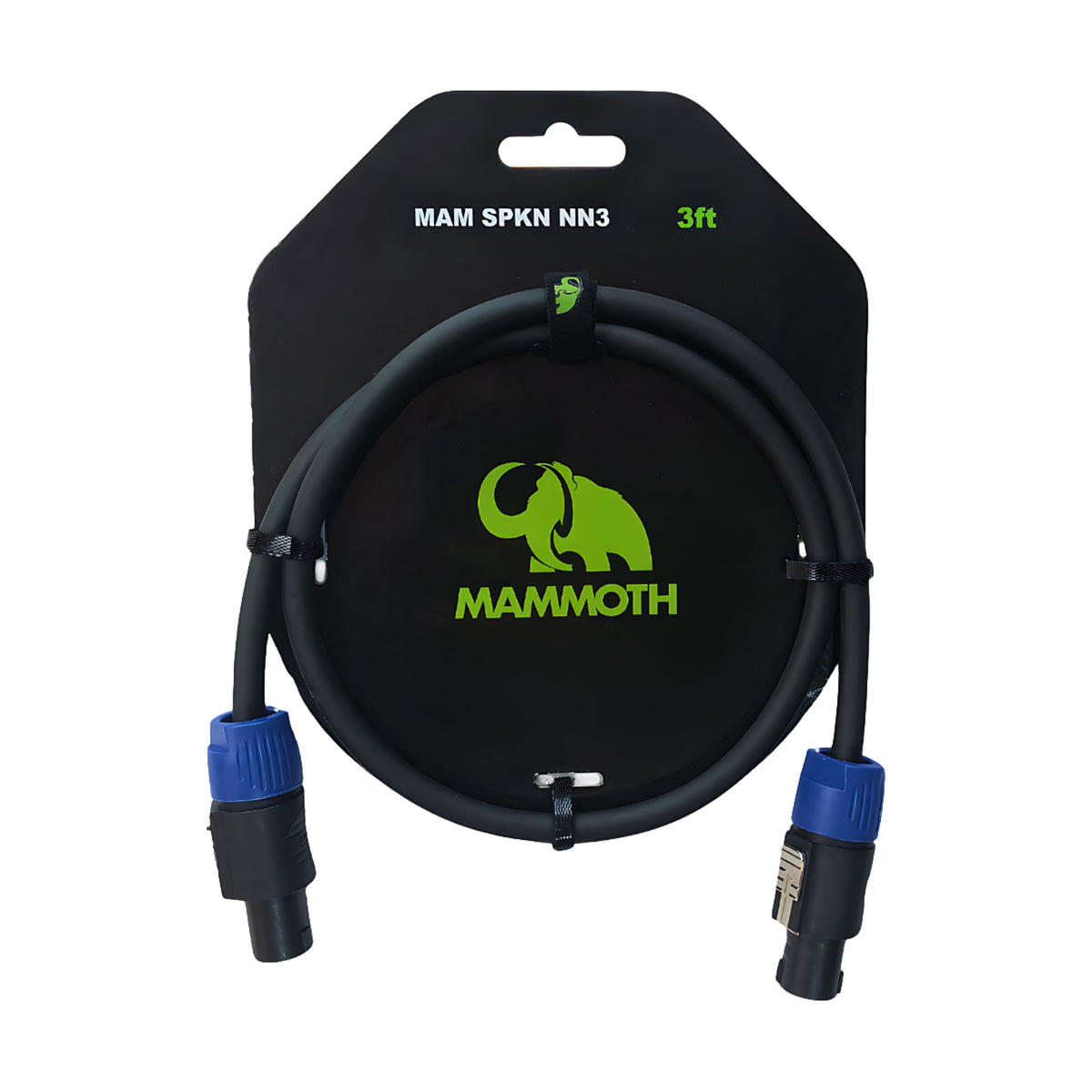Mammoth MAM Speakon NN3 Speaker Cable 3ft