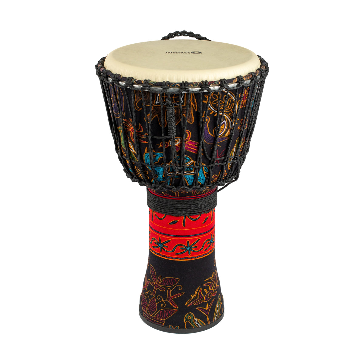 Mano Percussion 12 Inch Rope tunable Djembe