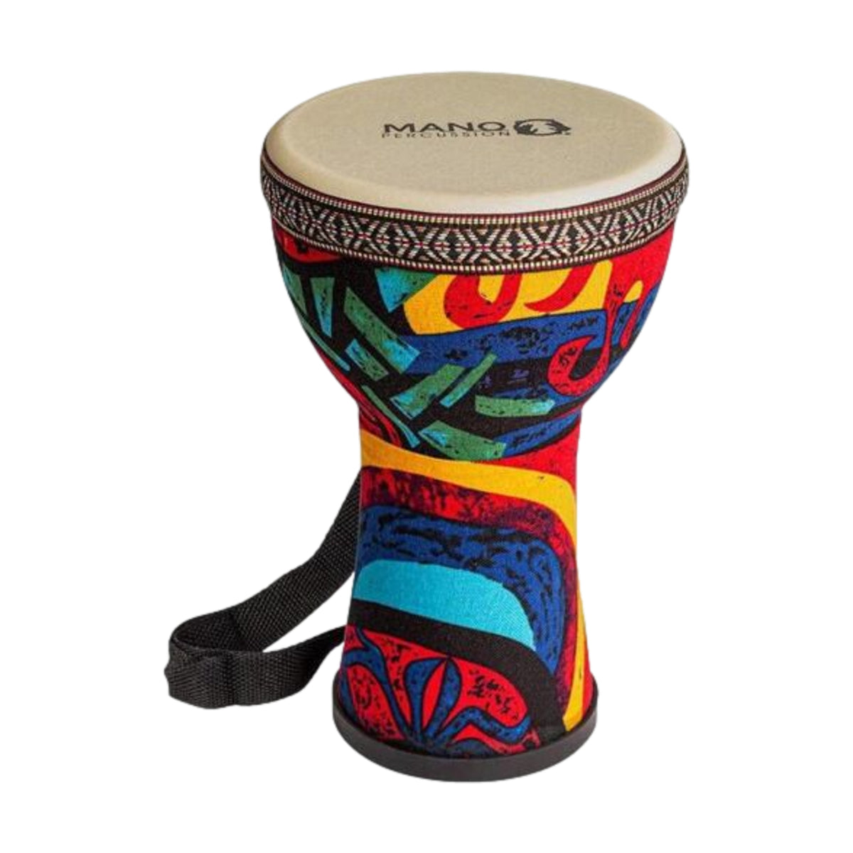 Mano Percussion 6 Inch Djembe with Strap