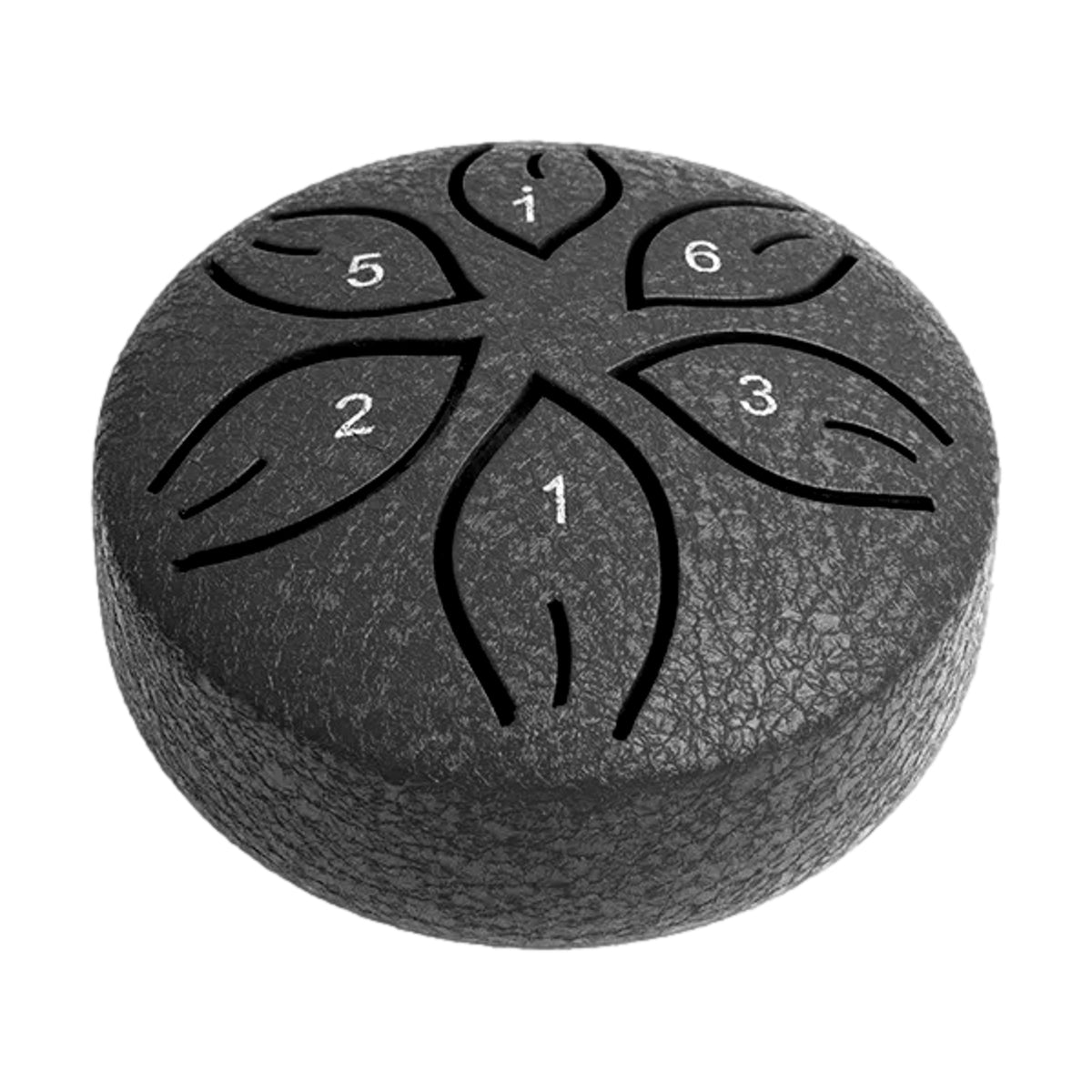 Mano Tongue Drum 3 Inch Black with Mallet