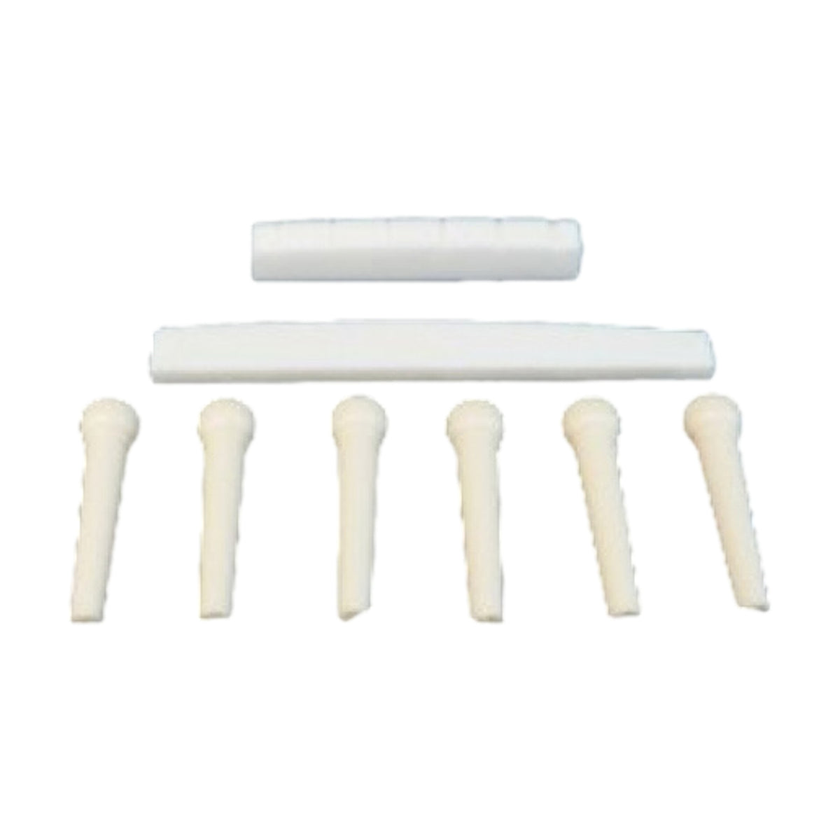 Maton Saddle and Nut Standard with Bridge Pins 6 String Right Hand Set