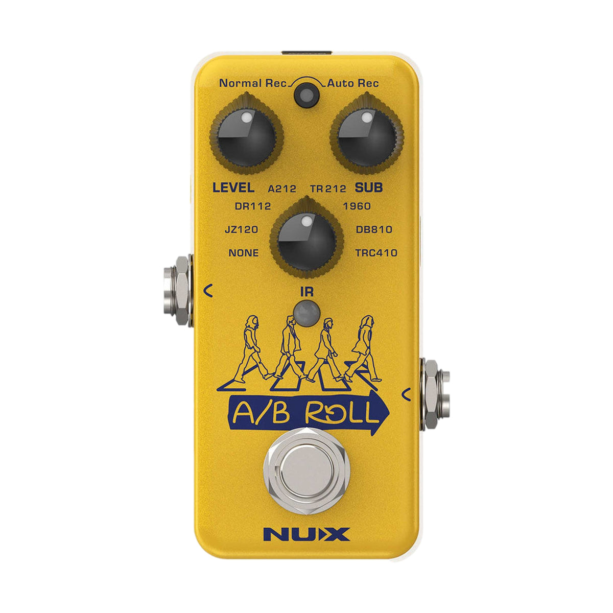 Nux A/B Roll Octave and Loop Pedal Yellow