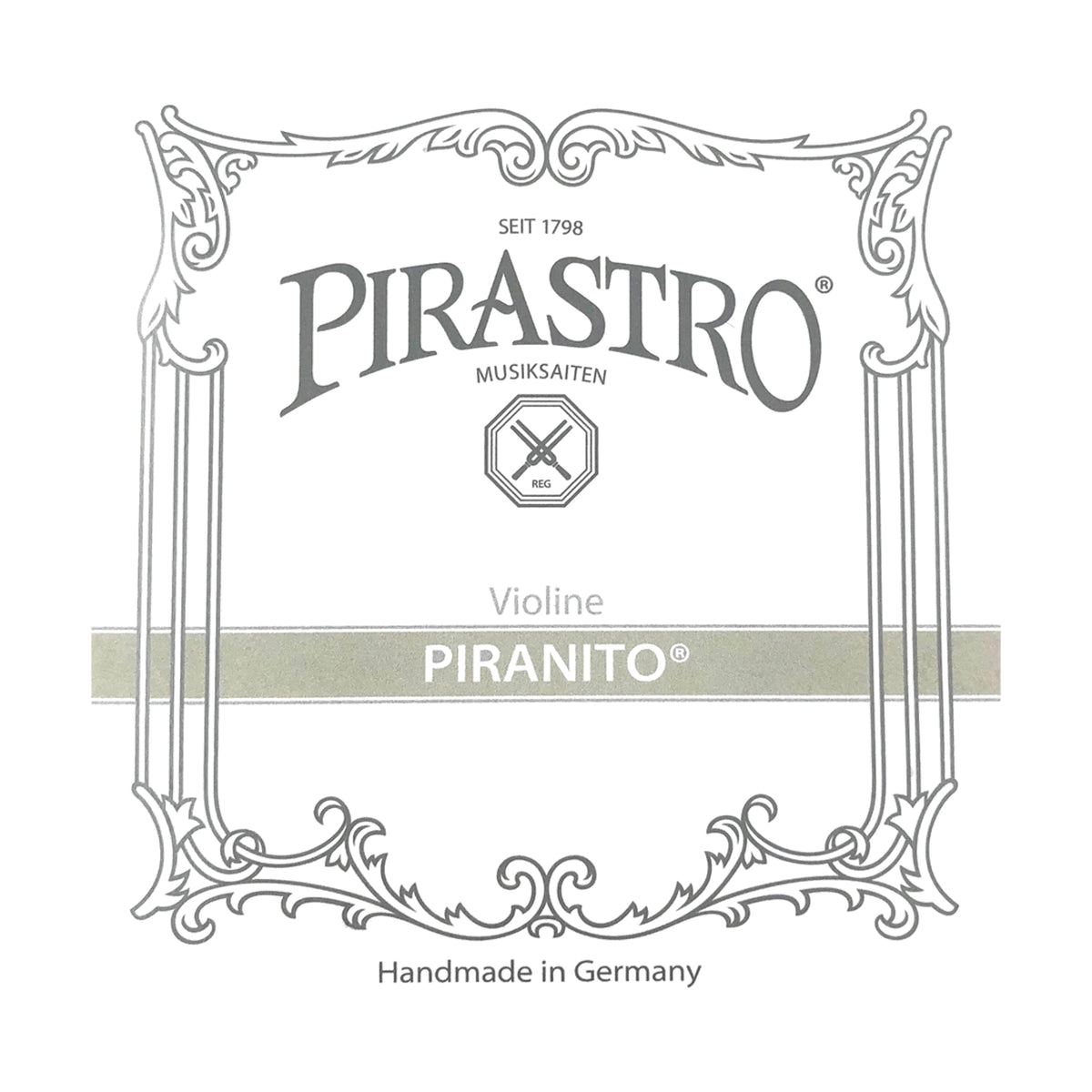 Pirastro Violin Piranito Single D String 4/4 Size Made in Germany