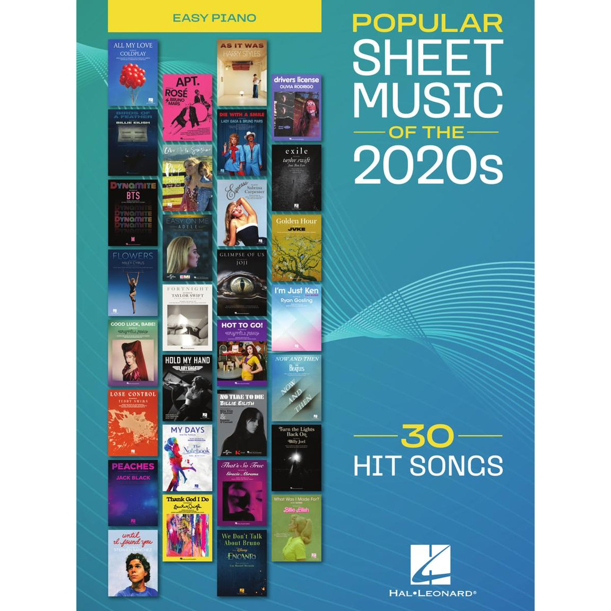 Popular Sheet Music of the 2020s 30 Hit Songs