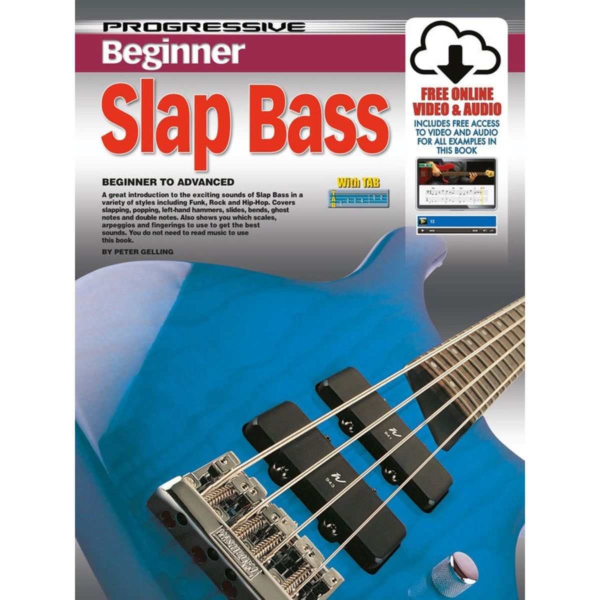 Progressive Beginner Slap Bass Book