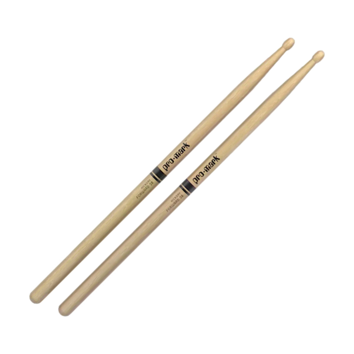 ProMark 2B Wood Tip Drumsticks American Hickory