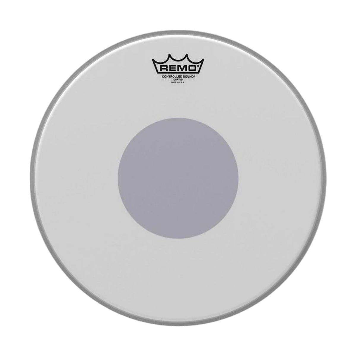 Remo 14 Inch Controlled Sound Coated Drum Head with Reverse Black Dot