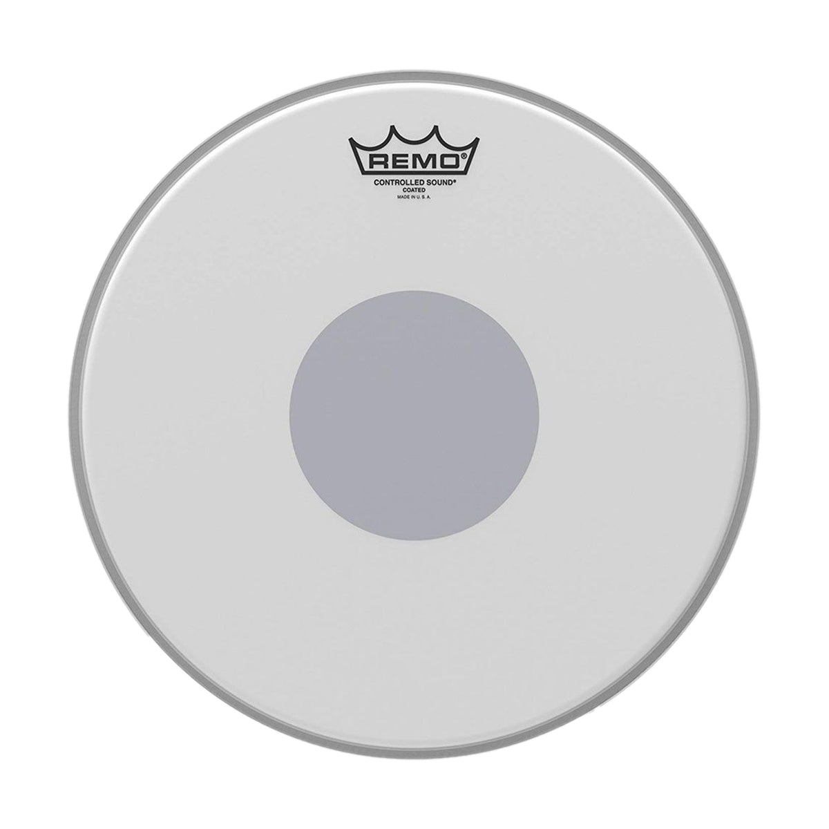 Remo CS-0113-10 Controlled Sound Coated Black Dot Drumhead Bottom Black Dot 13 Inch