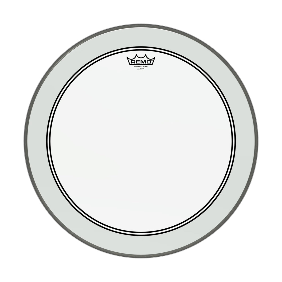 Remo Powerstroke P3 Clear 20 Inch Bass Drum Head