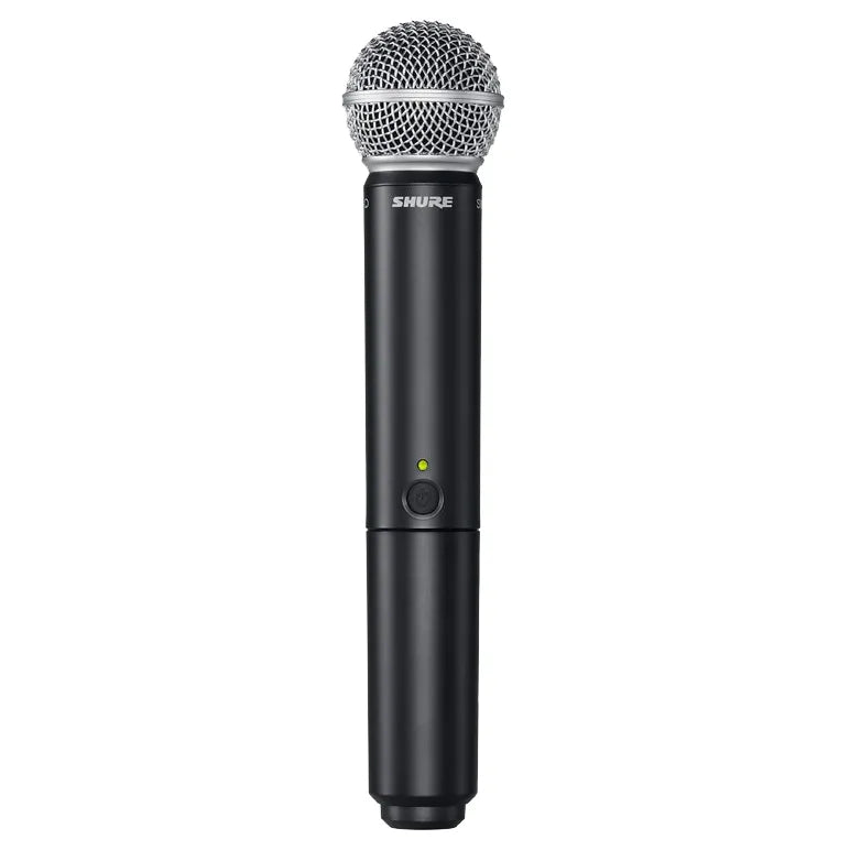 Shure BLX2 Tx Wireless Handheld System SM58 Mic BLX4 Rx Auto Setup 662-686MHz