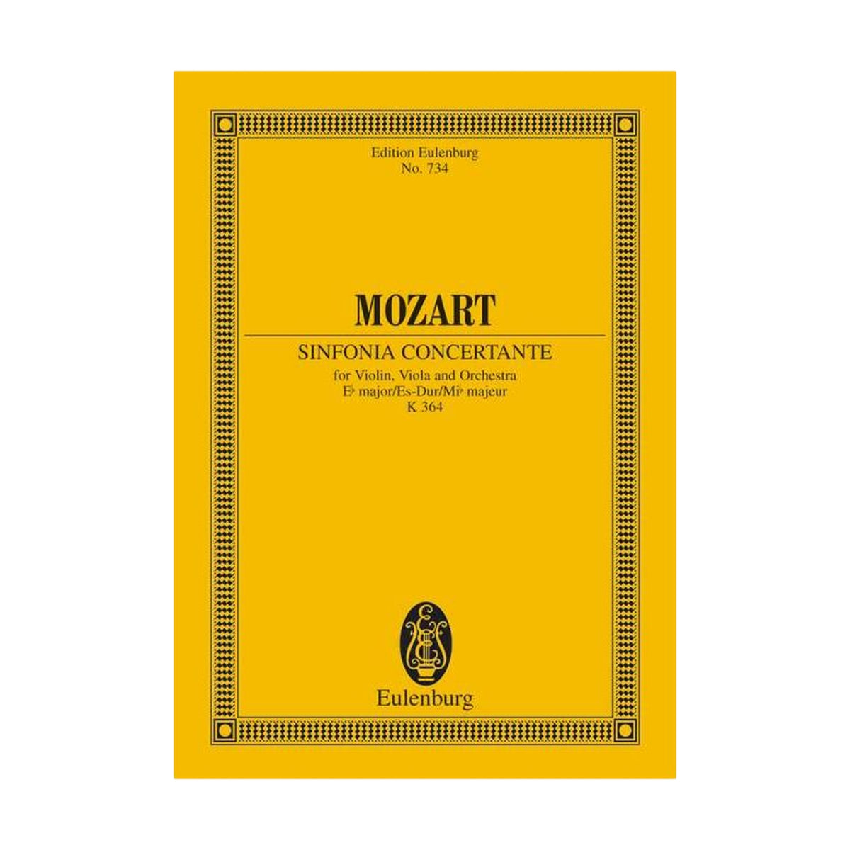 Sinfonia Concertante in E-Flat Major KV 364