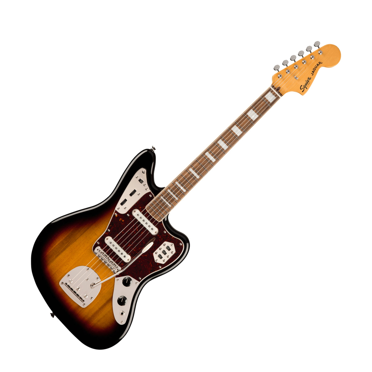 Squier Classic Vibe 70s Jaguar 3-Color Sunburst
