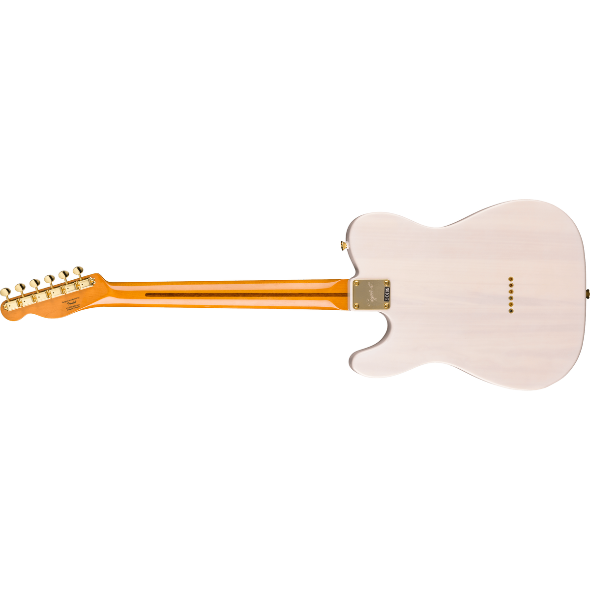 Squier FSR Classic Vibe 50s Telecaster Electric Guitar White Blonde Gold Hardware