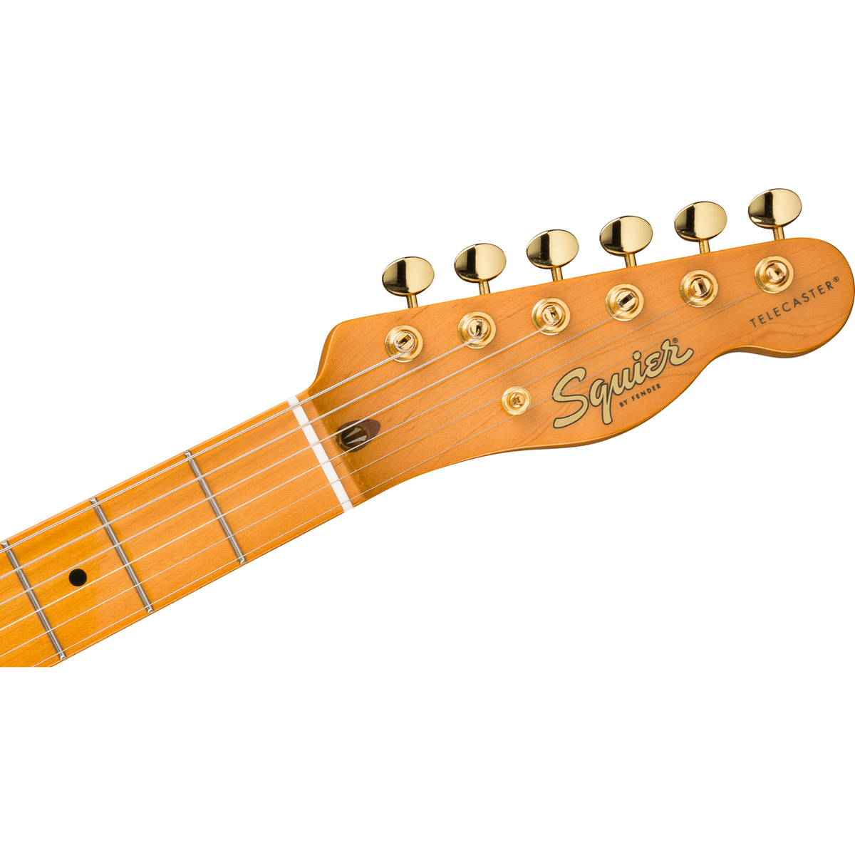 Squier FSR Classic Vibe 50s Telecaster Electric Guitar White Blonde Gold Hardware