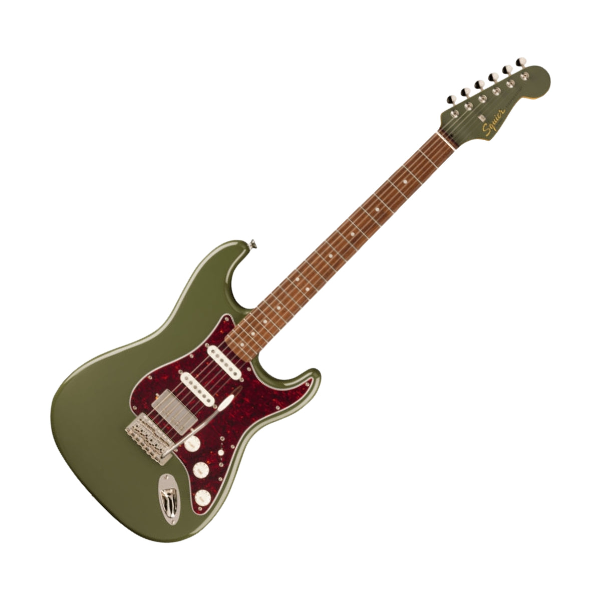 Squier FSR Classic Vibe 60s HSS Stratocaster Electric Guitar Antique Olive