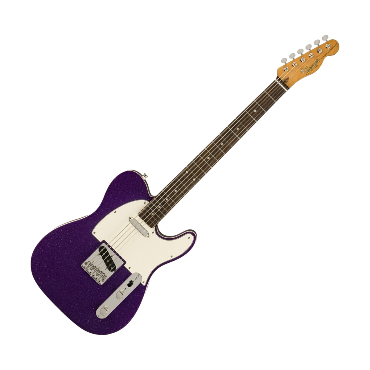 Squier FSR Classic Vibe Baritone Custom Telecaster Purple Sparkle