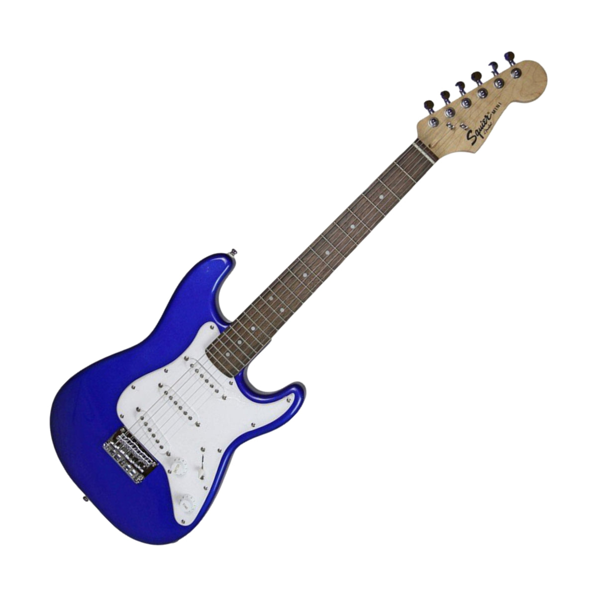 Squier FSR Mini Stratocaster Electric Guitar Imperial Blue