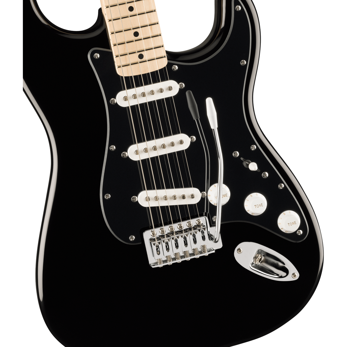 Squier FSR Sonic Stratocaster Electric Guitar Black