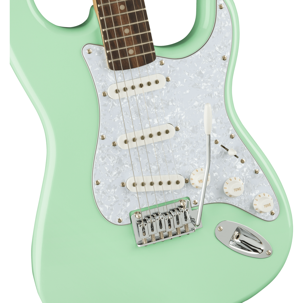 Squier Limited Edition Affinity Series Stratocaster Electric Guitar Surf Green