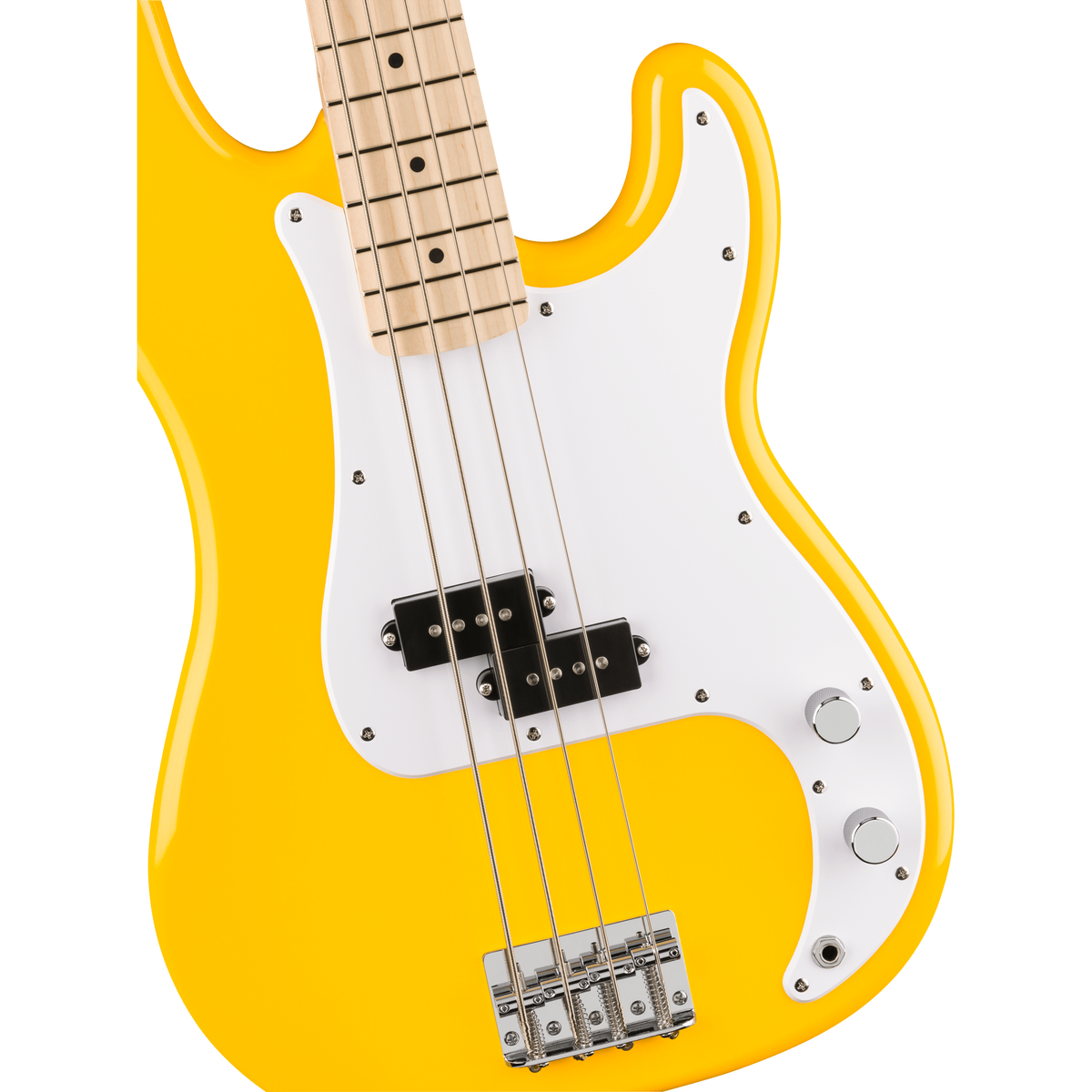 Squier Limited Edition Sonic Precision Bass Graffiti Yellow